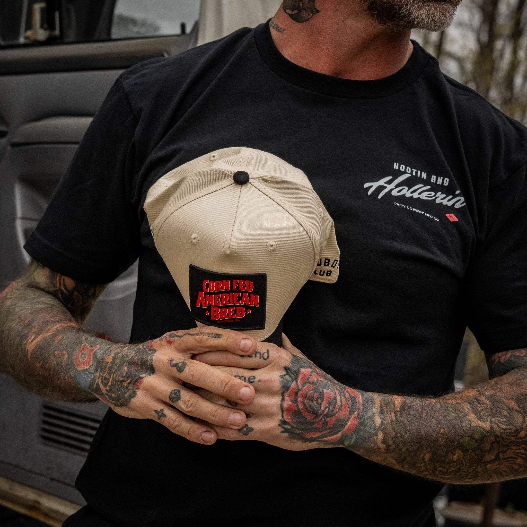 Corn Fed. American Bred. Patch Workhorse Snapback - DIRTY COWBOY USA - Flyclothing LLC