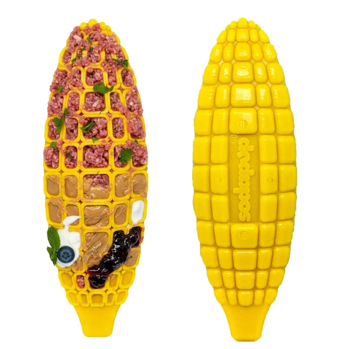 Corn on the Cob Nylon Dog Toy for Aggressive Chewers | USA Made | SodaPup - SodaPup/True Dogs, LLC - Flyclothing LLC