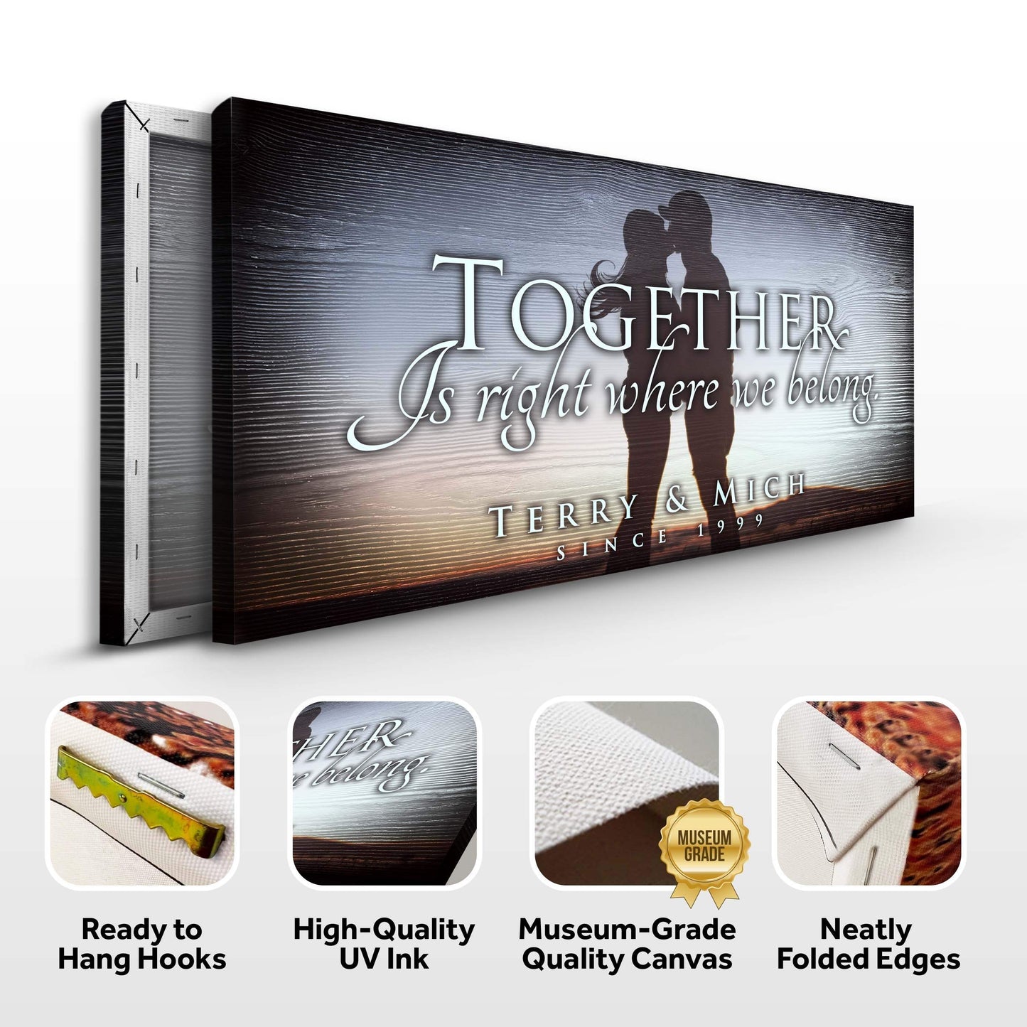Together Sign V - Tailored Canvases - Flyclothing LLC
