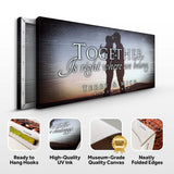 Together Sign V - Tailored Canvases - Flyclothing LLC