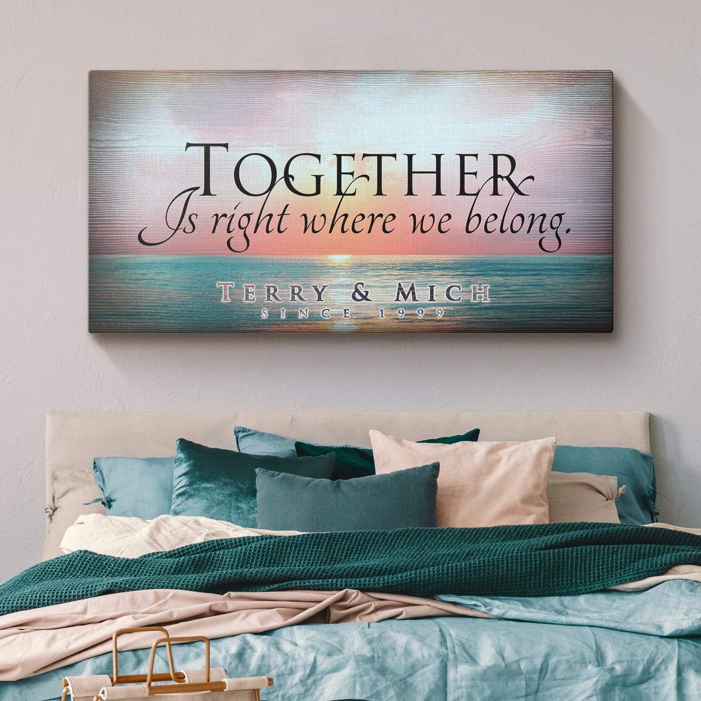 Together Sign VI - Tailored Canvases - Flyclothing LLC