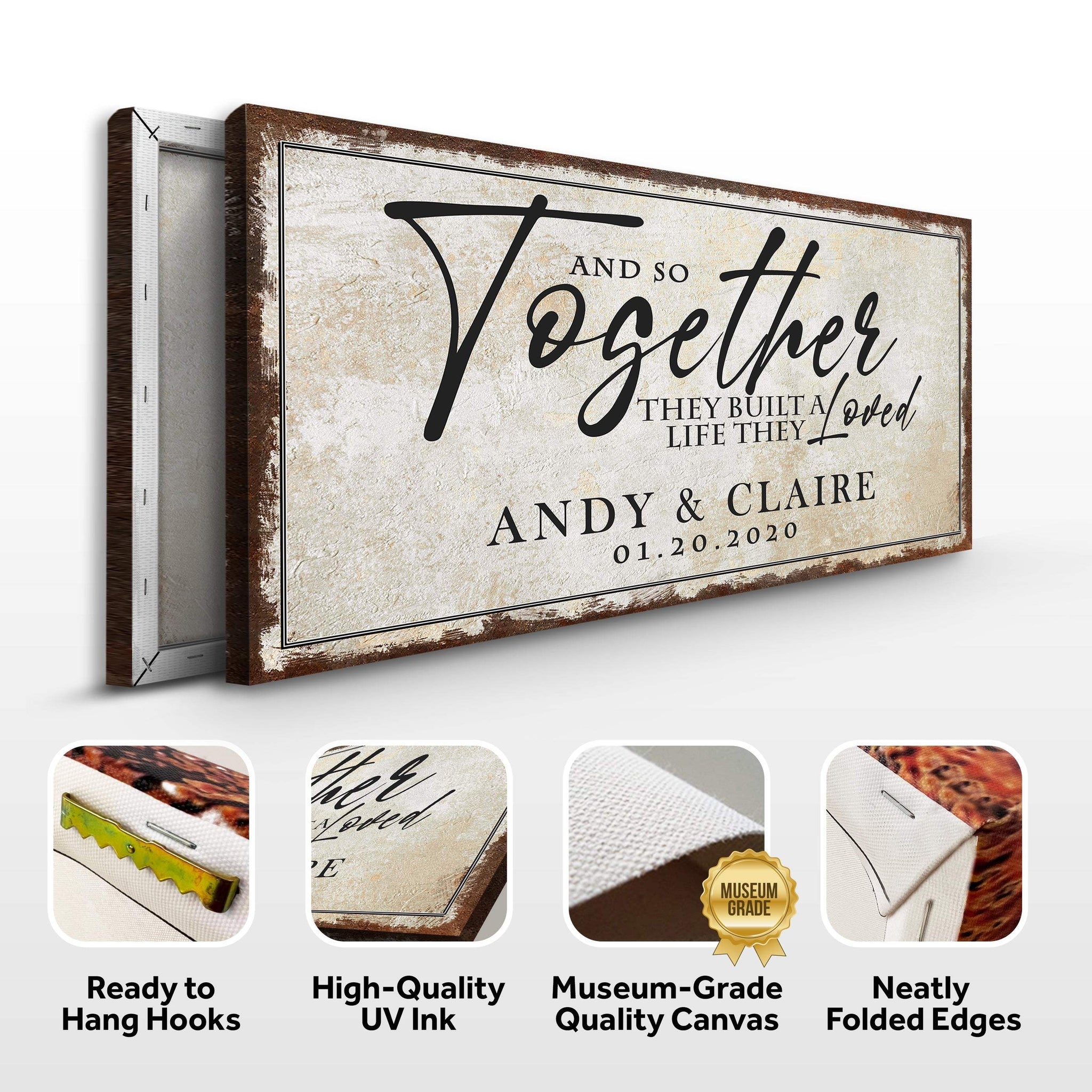 Together Sign II - Tailored Canvases - Flyclothing LLC