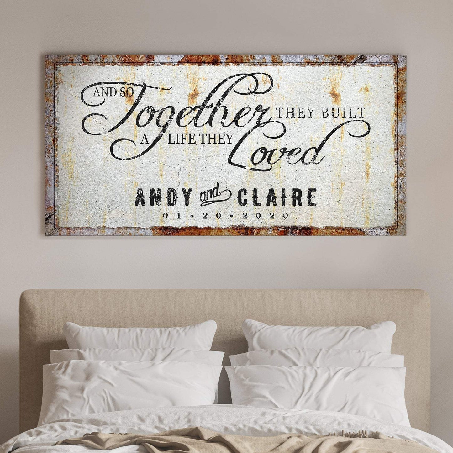 Together Sign II - Tailored Canvases - Flyclothing LLC