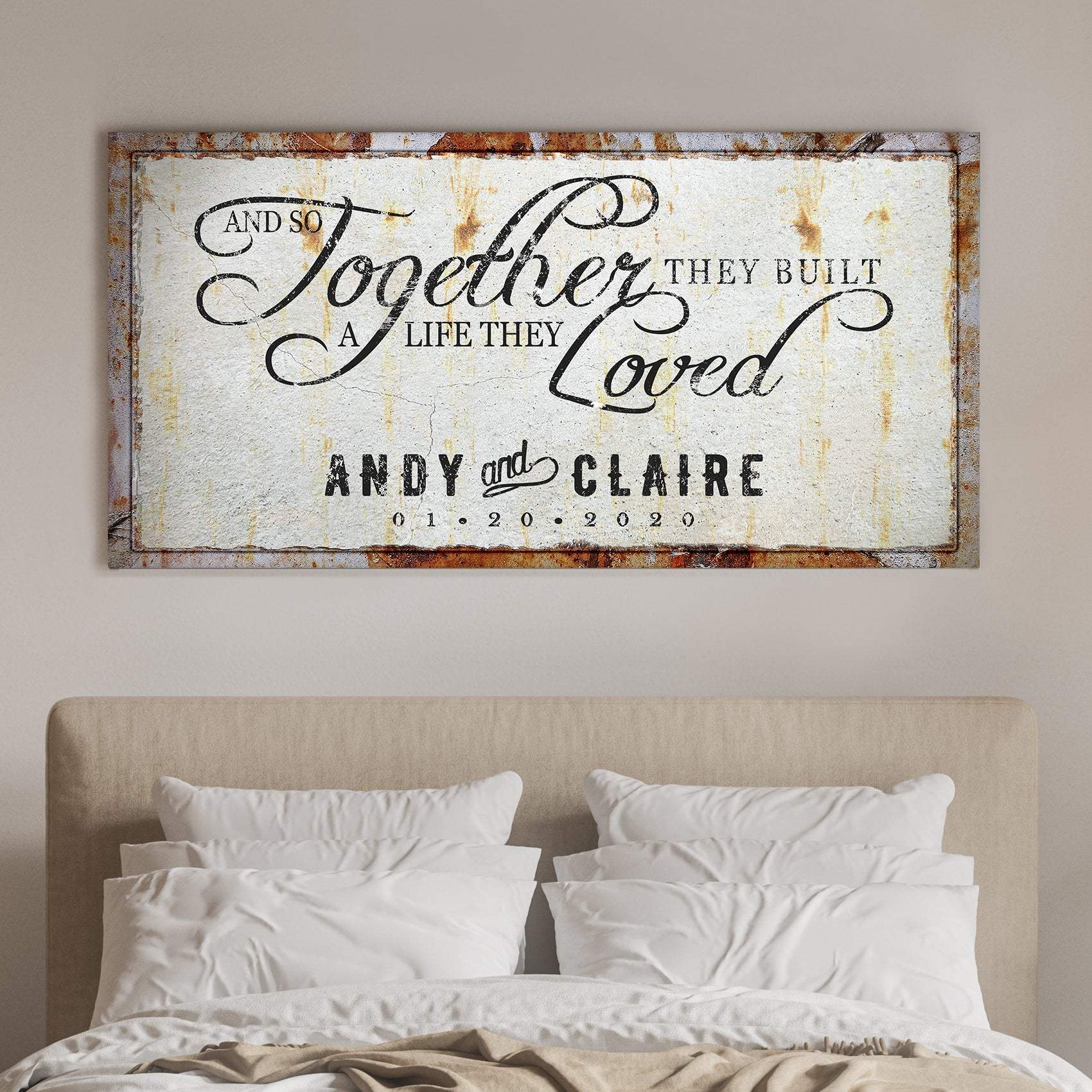 Together Sign II - Tailored Canvases - Flyclothing LLC