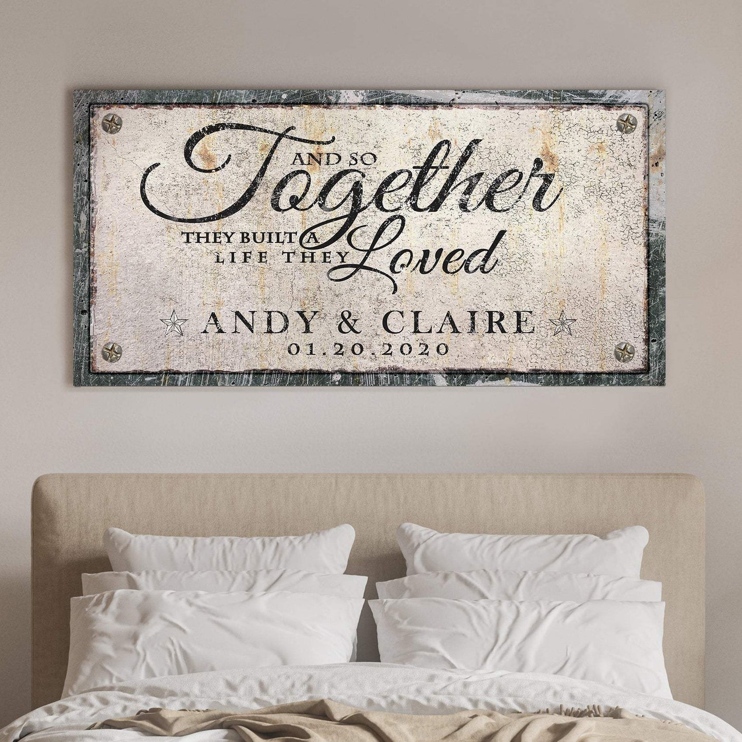 Together Sign II - Tailored Canvases - Flyclothing LLC