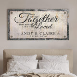 Together Sign II - Tailored Canvases - Flyclothing LLC