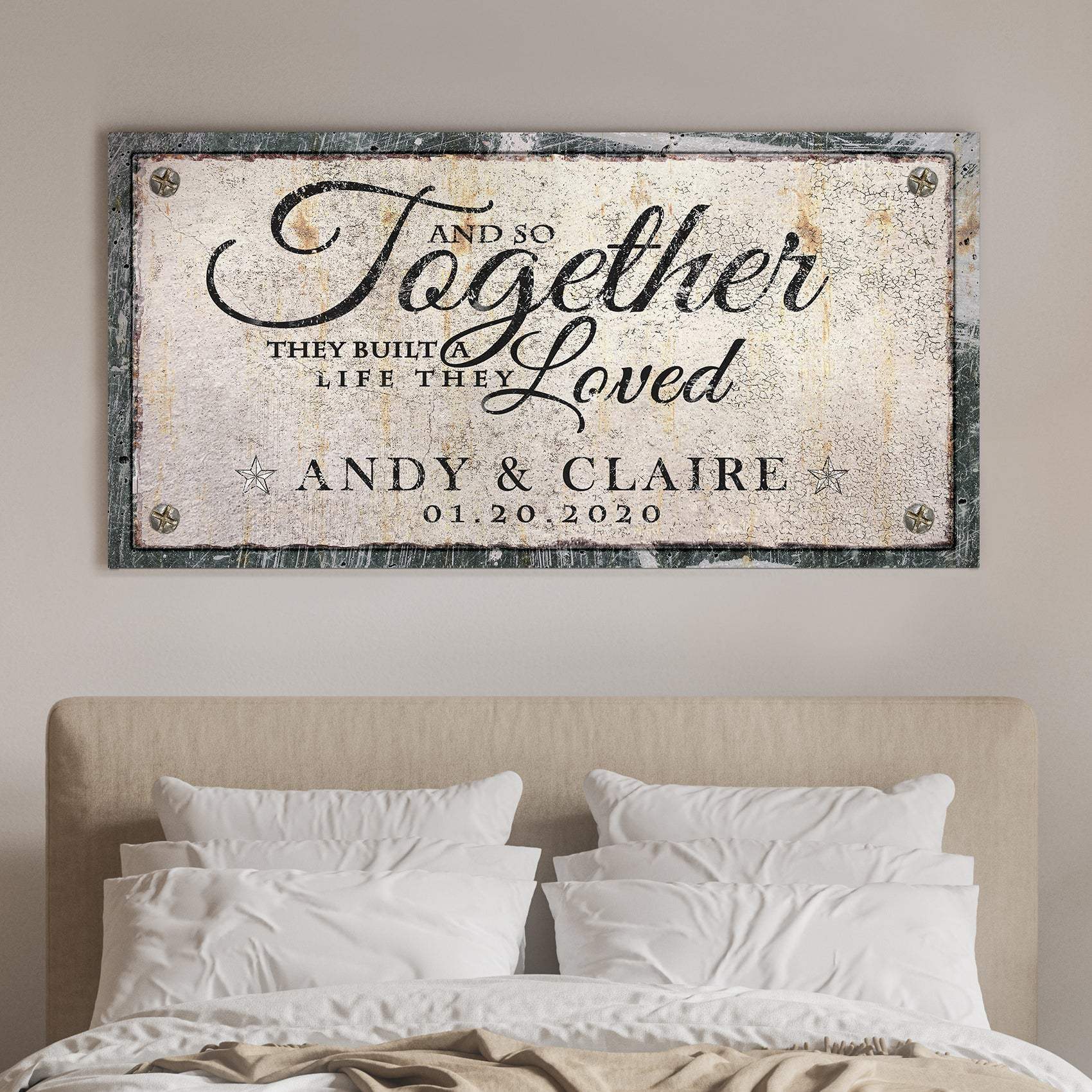 Together Sign II - Tailored Canvases - Flyclothing LLC