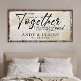 Together Sign II - Tailored Canvases - Flyclothing LLC