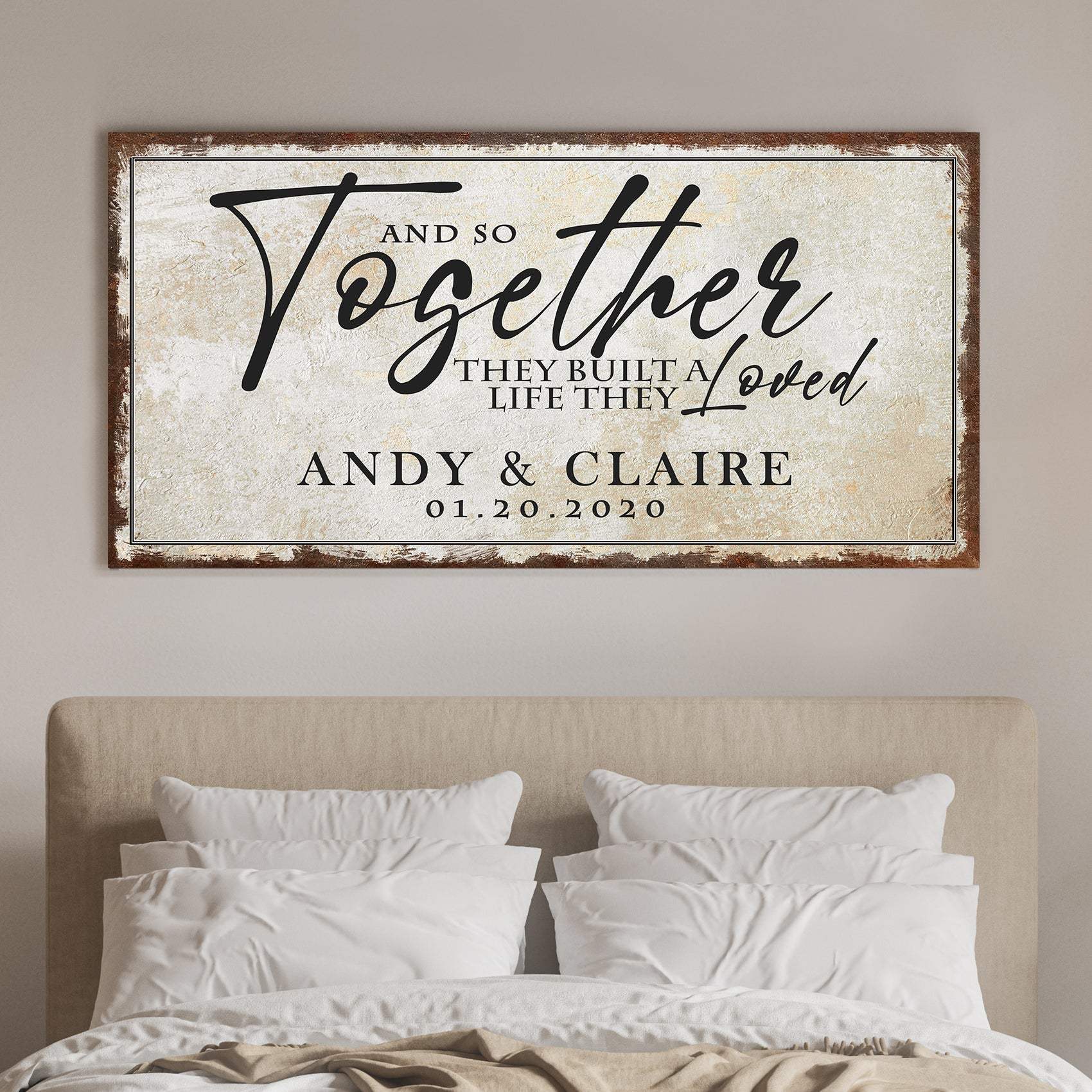 Together Sign II - Tailored Canvases - Flyclothing LLC