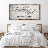 Together Sign III - Tailored Canvases - Flyclothing LLC