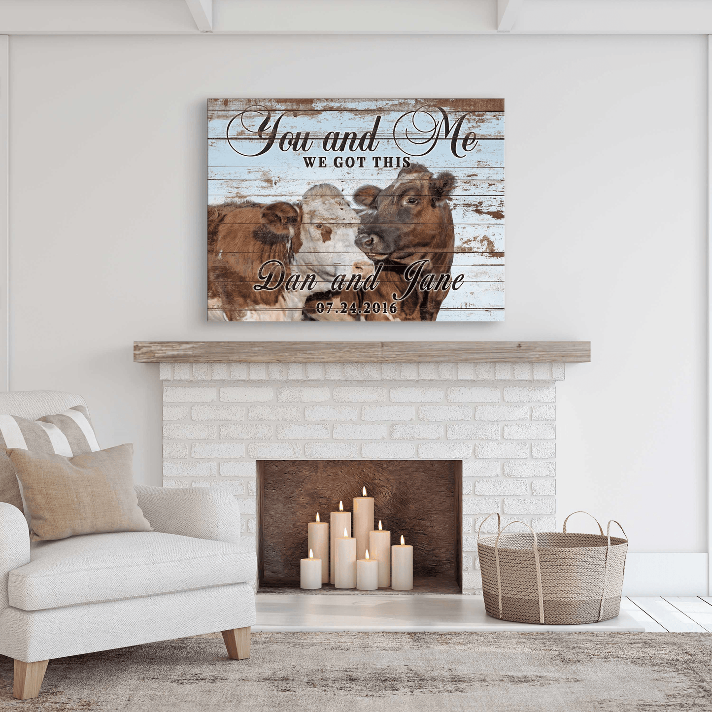 We Got This Couple Cattle Sign - Tailored Canvases - Flyclothing LLC