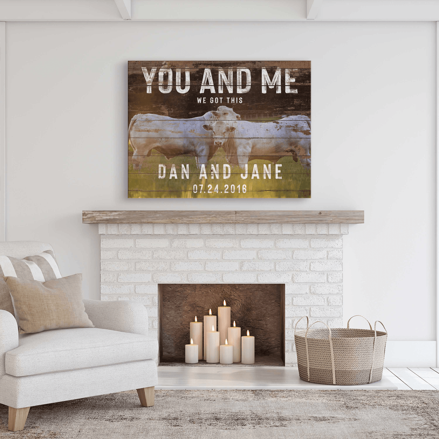 We Got This Couple Cattle Sign - Tailored Canvases - Flyclothing LLC