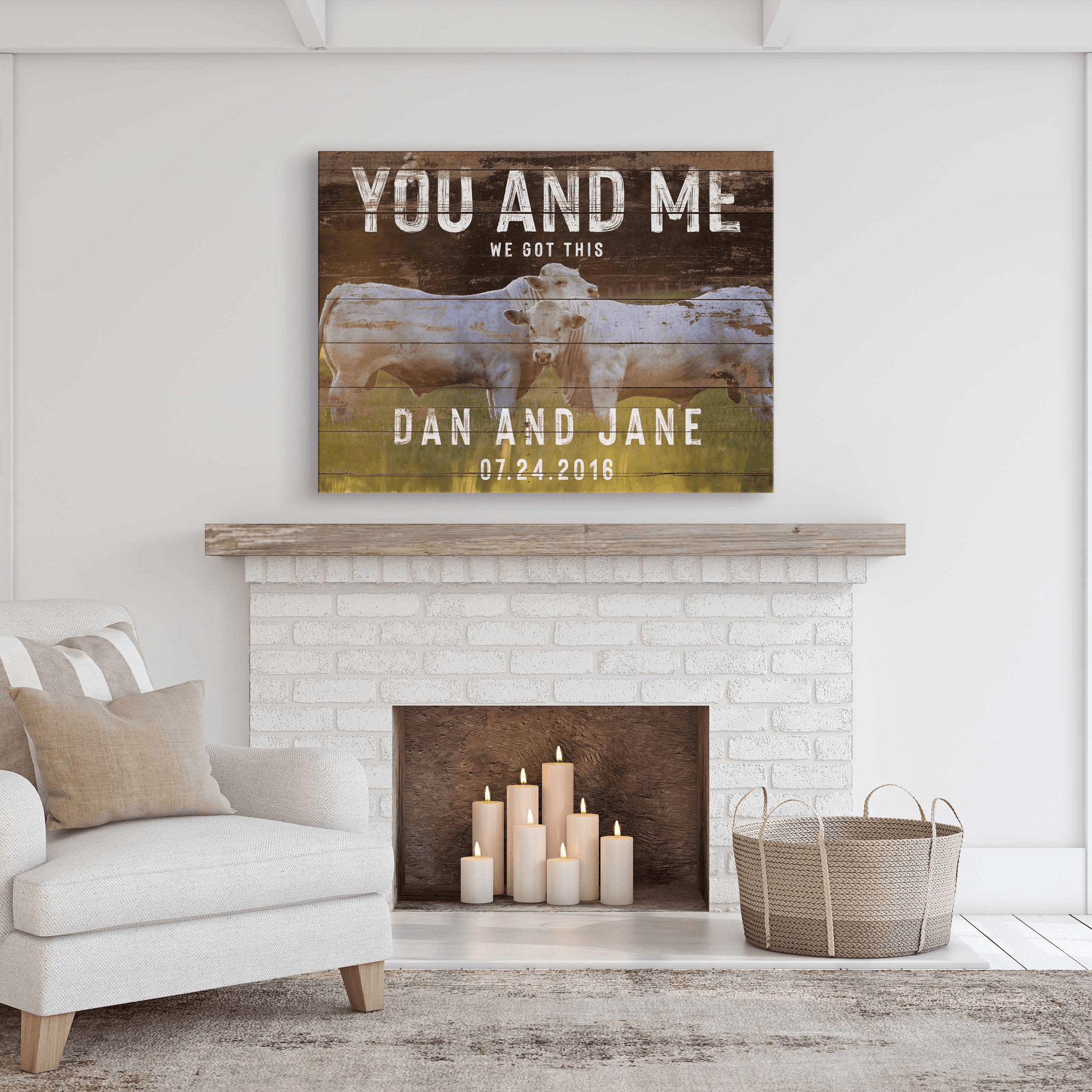 We Got This Couple Cattle Sign - Tailored Canvases - Flyclothing LLC