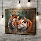 We Got This Tiger Couple Sign - Tailored Canvases - Flyclothing LLC