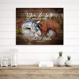 We Got This Couple Horse Sign - Tailored Canvases - Flyclothing LLC