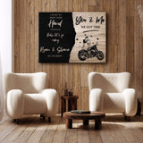 We Got This Bikers Couple Sign - Tailored Canvases - Flyclothing LLC