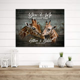 We Got This Couple Giraffe Sign - Tailored Canvases - Flyclothing LLC