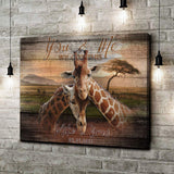 We Got This Couple Giraffe Sign - Tailored Canvases - Flyclothing LLC