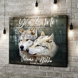 We Got This Couple Wolves Sign - Tailored Canvases - Flyclothing LLC