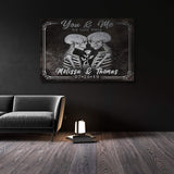 We Got This Skeleton Couple Sign II - Tailored Canvases - Flyclothing LLC