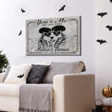 We Got This Skeleton Couple Sign V - Tailored Canvases - Flyclothing LLC