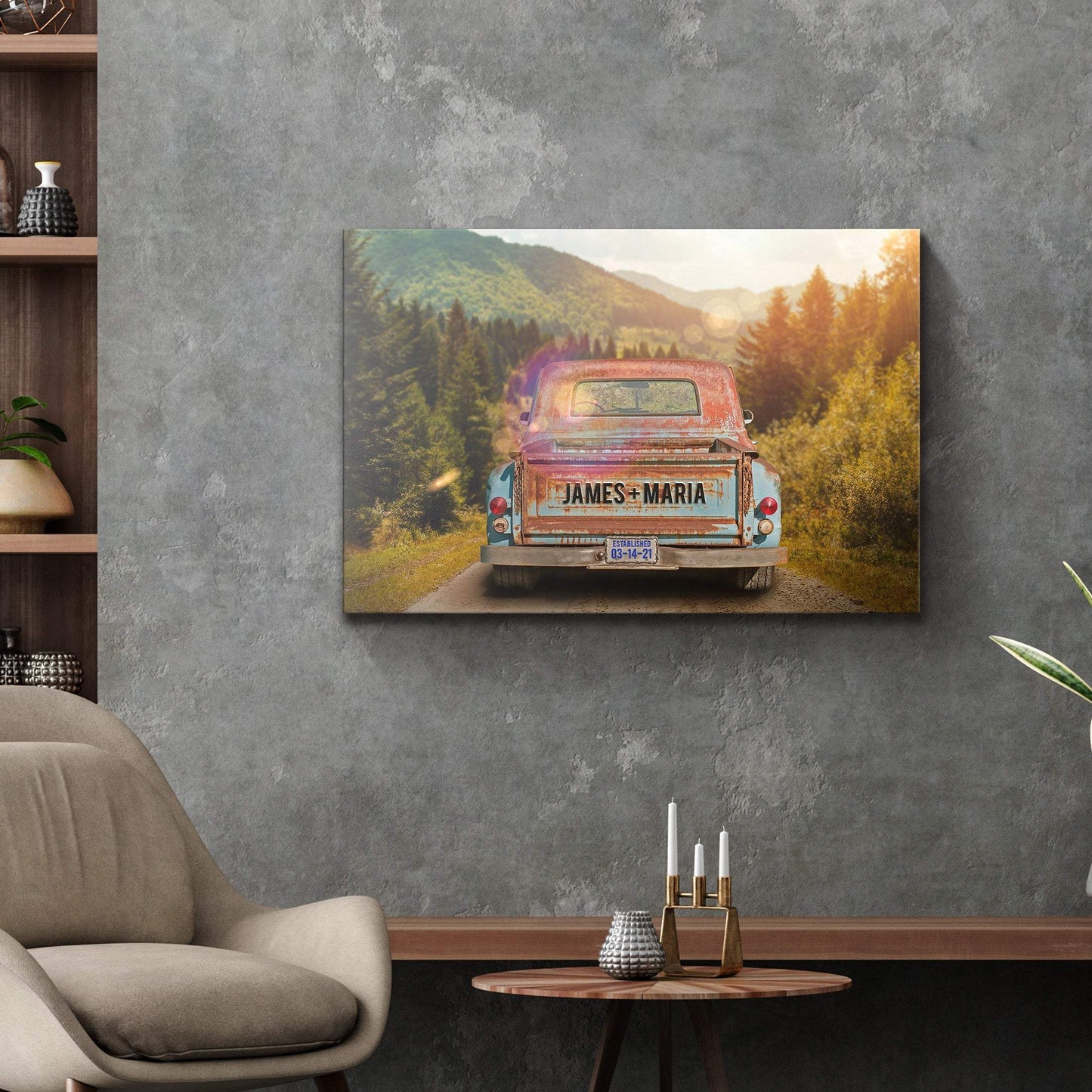 Rustic Truck Sign - Tailored Canvases - Flyclothing LLC