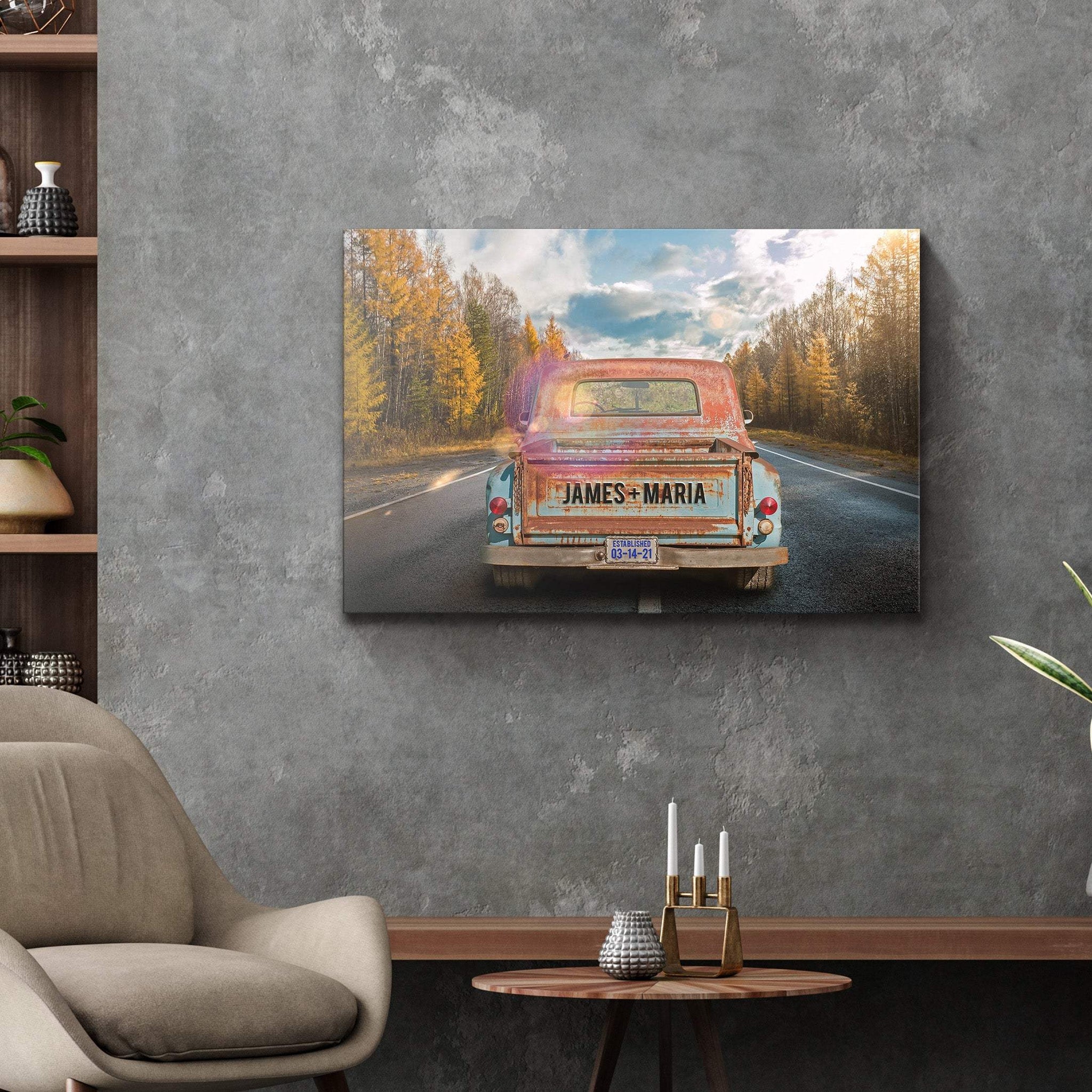 Rustic Truck Sign - Tailored Canvases - Flyclothing LLC
