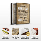 A Perfect Marriage Sign - Tailored Canvases - Flyclothing LLC
