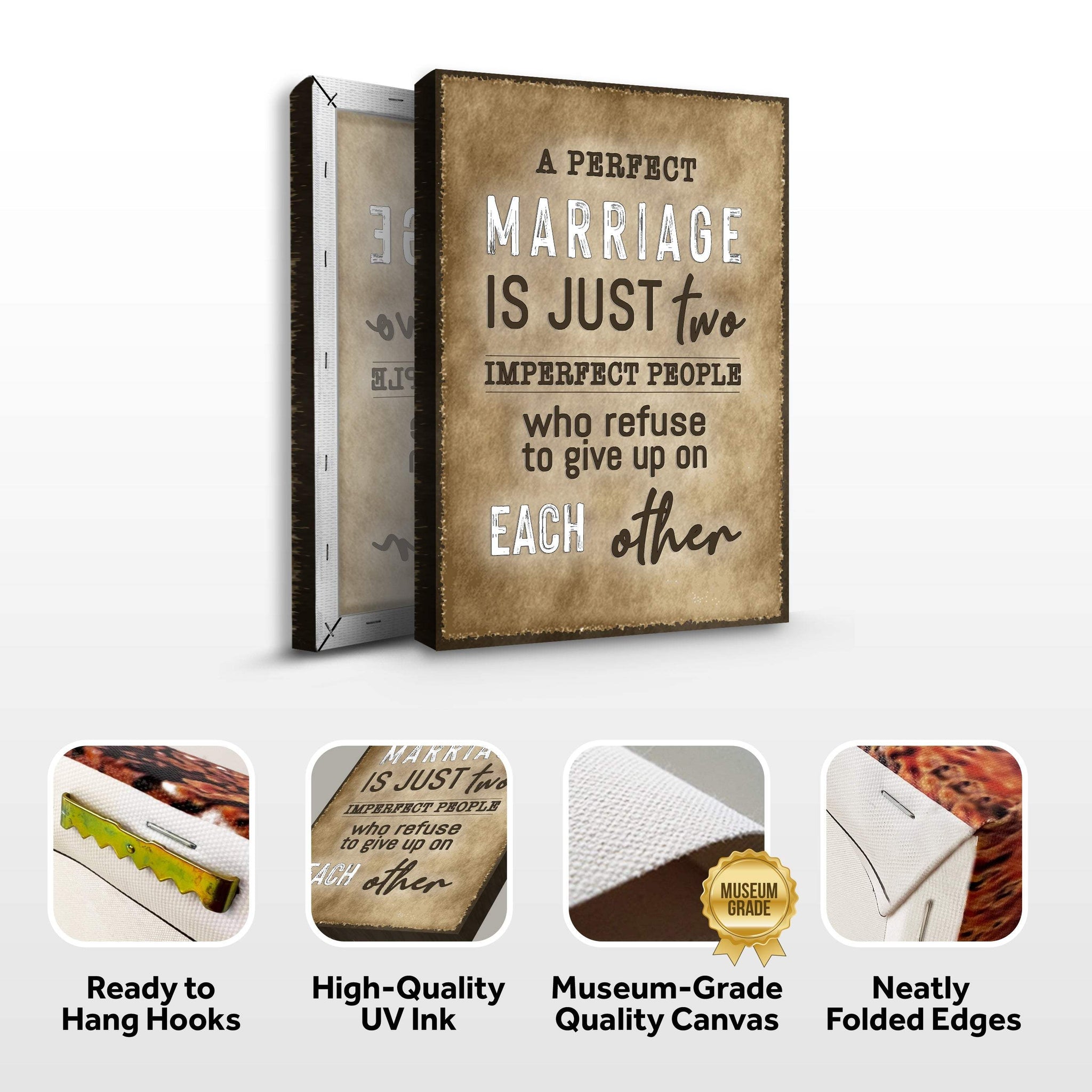 A Perfect Marriage Sign - Tailored Canvases - Flyclothing LLC