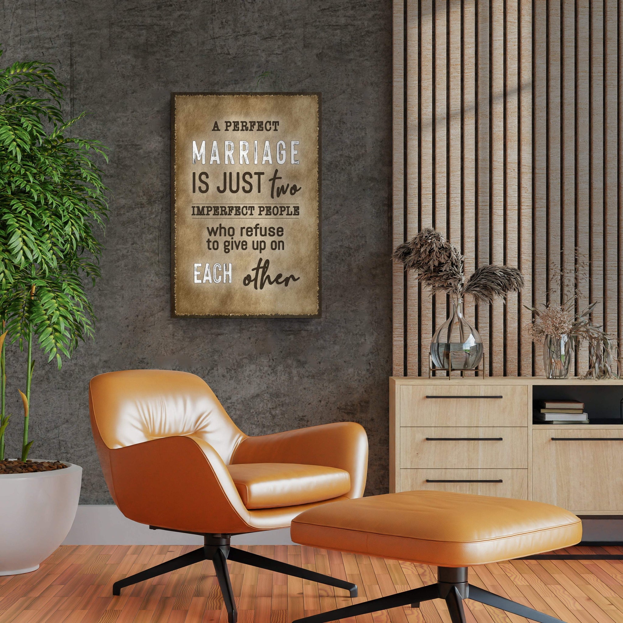 A Perfect Marriage Sign - Tailored Canvases - Flyclothing LLC