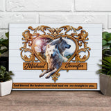 Couple Wolves Sign VI - Tailored Canvases - Flyclothing LLC