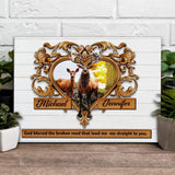 Couple Deer Sign - Tailored Canvases - Flyclothing LLC