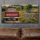 Custom Vintage Truck Couple Sign III - Tailored Canvases - Flyclothing LLC
