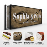 Couple Infinity Sign II - Tailored Canvases - Flyclothing LLC