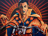 Black Market Art Company Count Knievel Print