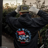 Cowboy Club Patch Flatbill Snapback Hat - DIRTY COWBOY USA - Flyclothing LLC