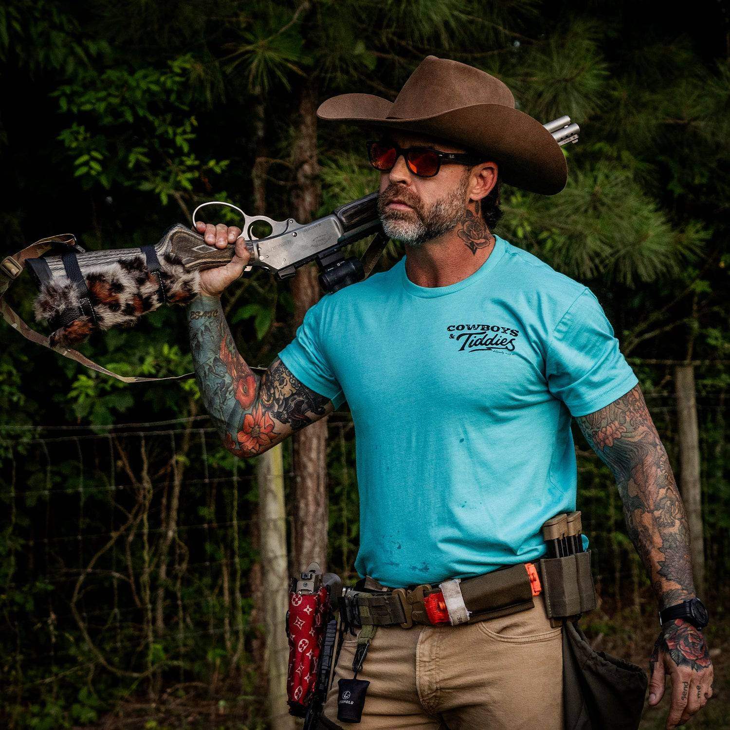 Life Ain't Always Cowboys and Tiddies Men's T-Shirt - DIRTY COWBOY USA - Flyclothing LLC