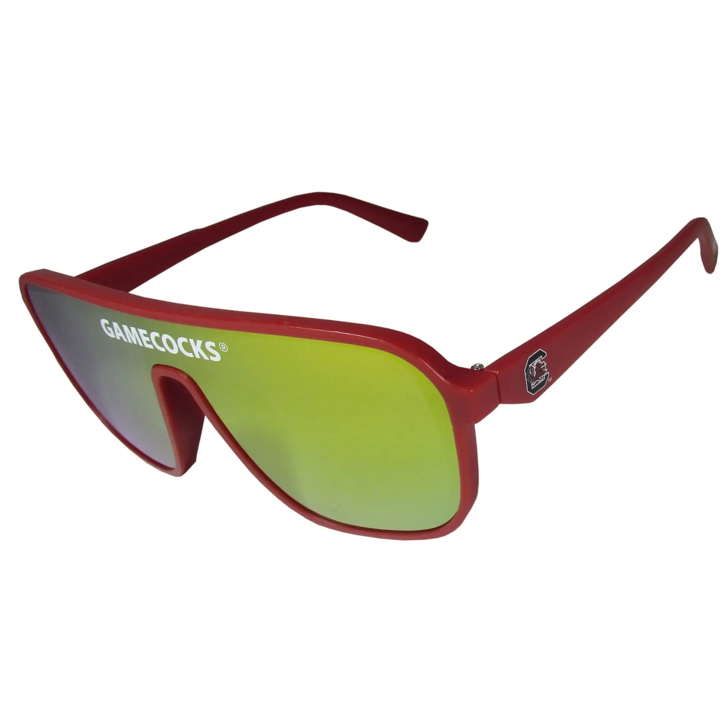 S. Carolina Gamecocks Aviator Shield Sunglasses - S. Carolina Gamecocks - Flyclothing LLC