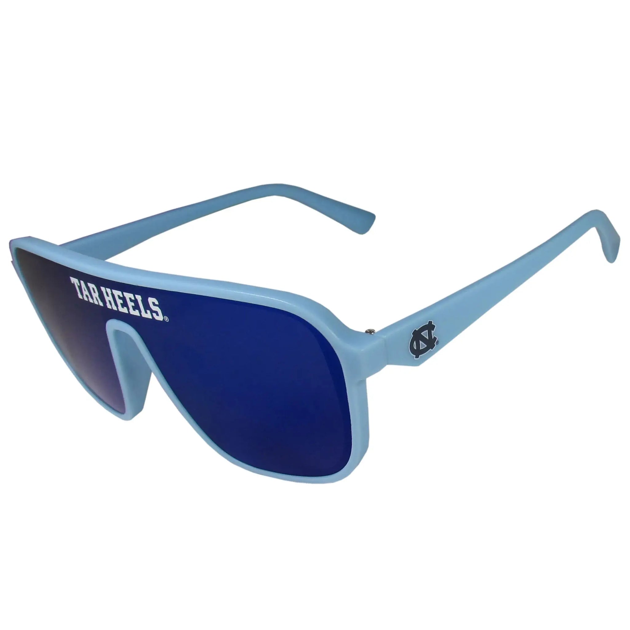 N. Carolina Tar Heels Aviator Shield Sunglasses - N. Carolina Tar Heels - Flyclothing LLC