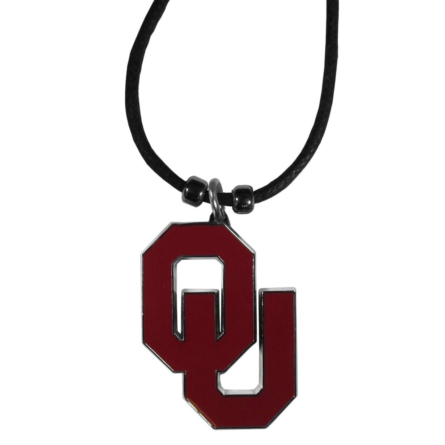 Oklahoma Sooners Cord Necklace - Oklahoma Sooners - Flyclothing LLC