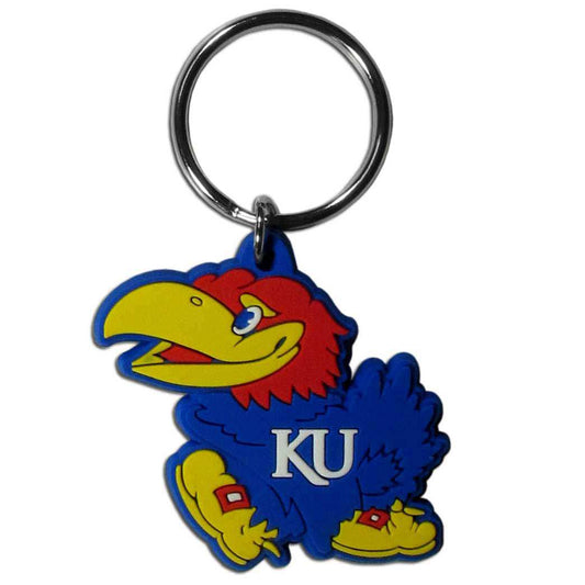 Kansas Jayhawks Flex Key Chain - Kansas Jayhawks - Flyclothing LLC