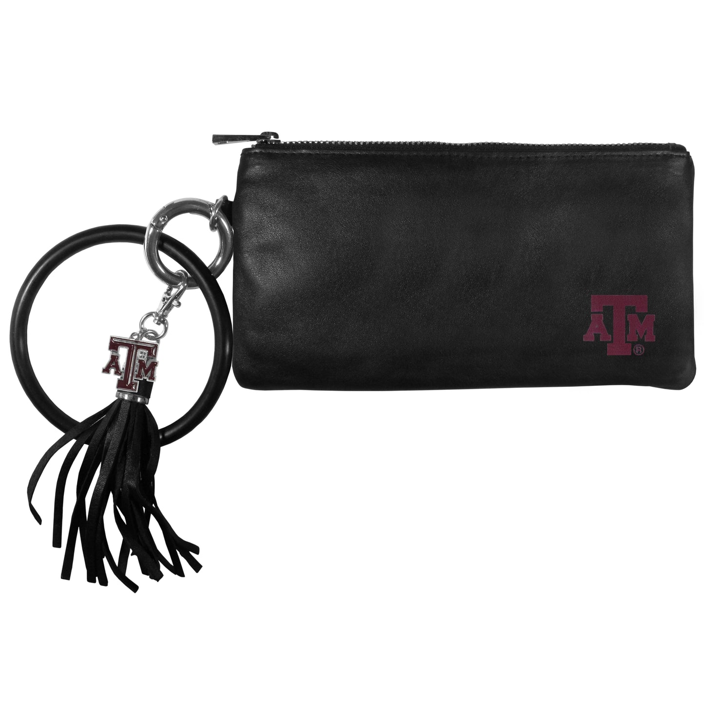 Texas A & M Aggies Leather Women's Bracelet Wallet - Texas A&M - Flyclothing LLC