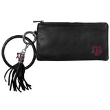 Texas A & M Aggies Leather Women's Bracelet Wallet - Texas A & M Aggies