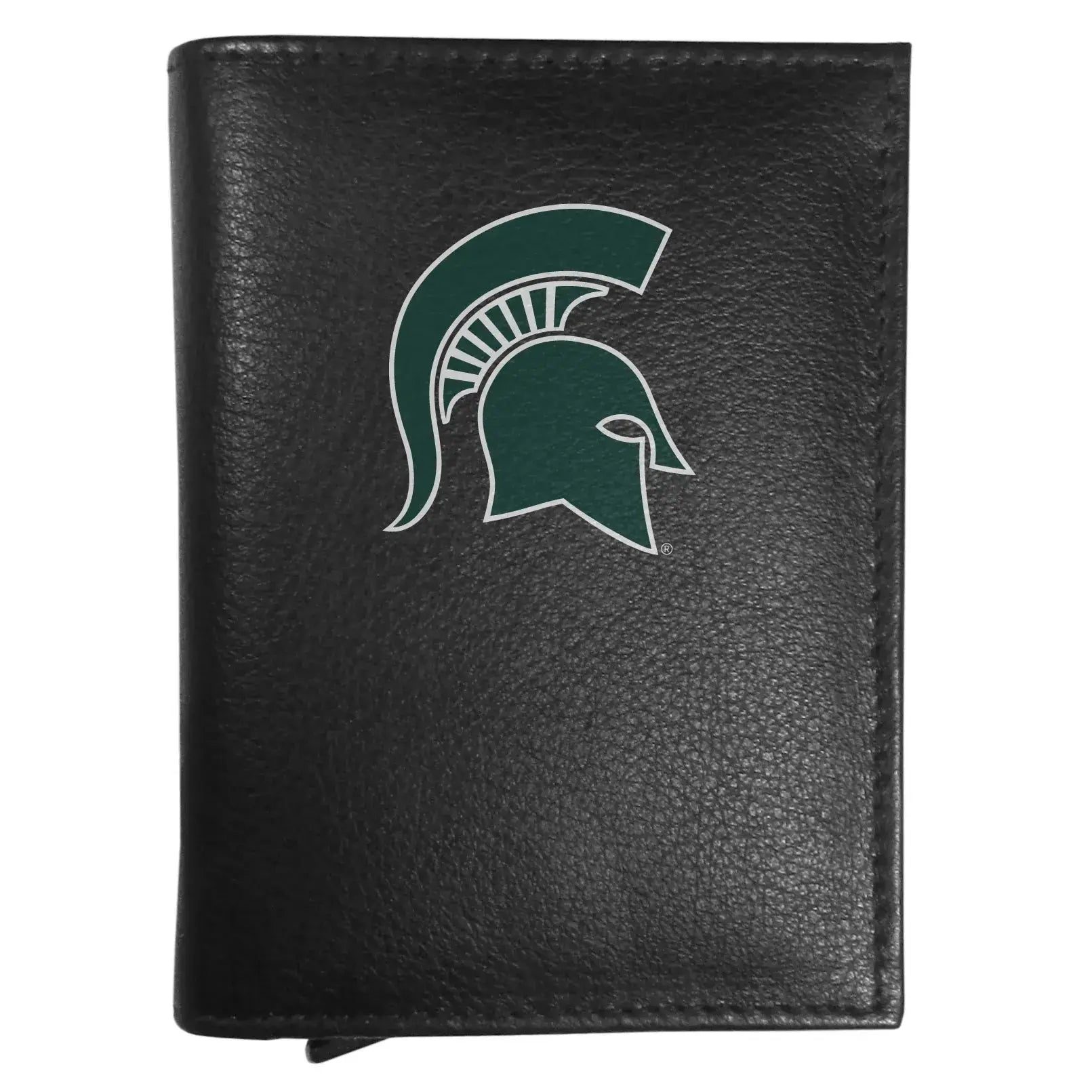 Michigan St. Spartans Leather RFID Pop-Up Wallet - Michigan St. Spartans - Flyclothing LLC