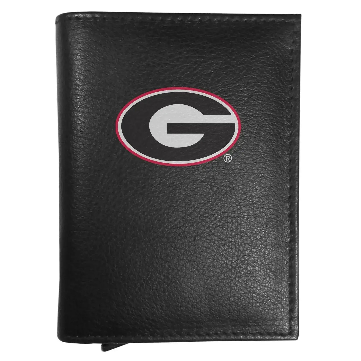 Georgia Bulldogs Leather RFID Pop-Up Wallet - Georgia Bulldogs - Flyclothing LLC