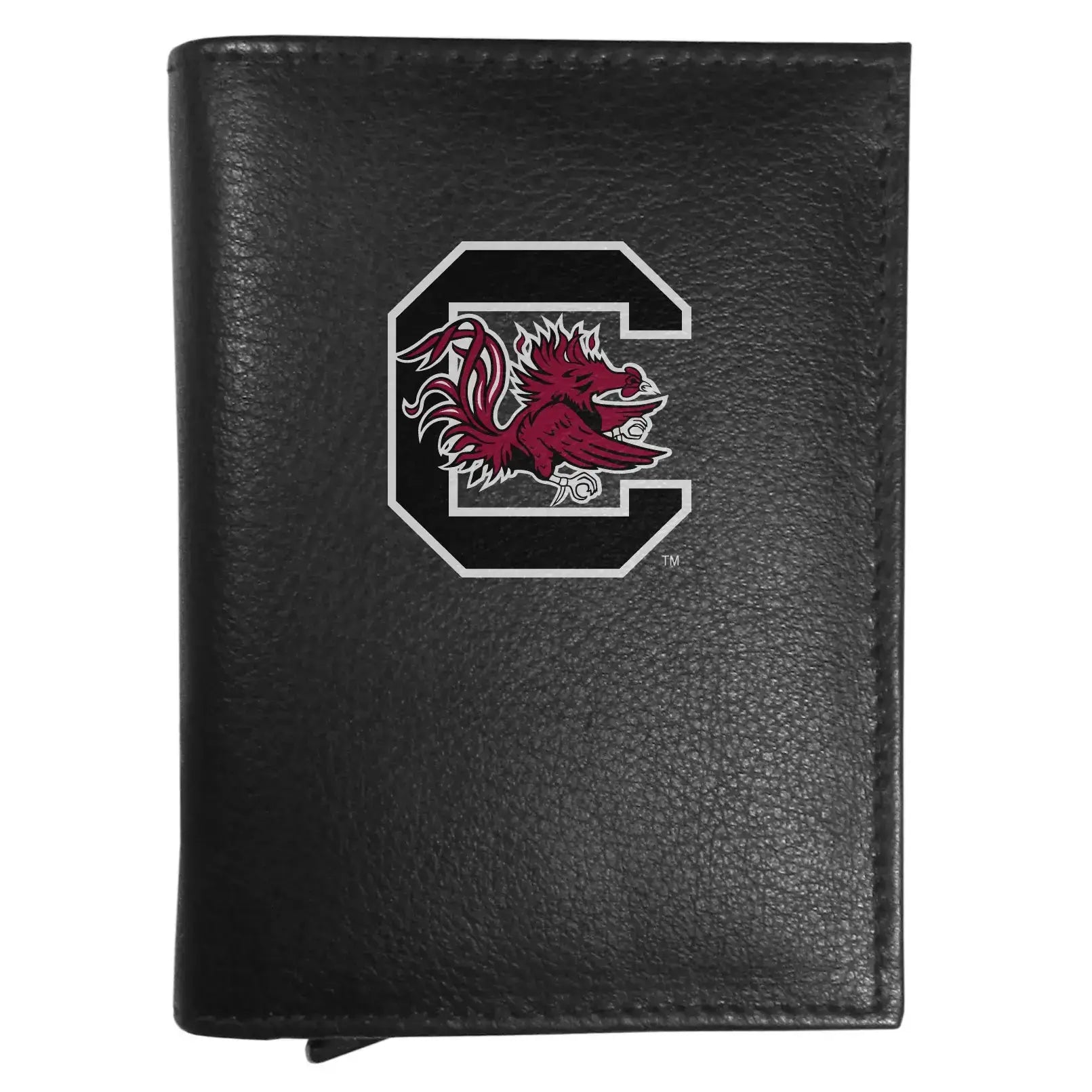 S. Carolina Gamecocks Leather RFID Pop-Up Wallet - S. Carolina Gamecocks - Flyclothing LLC