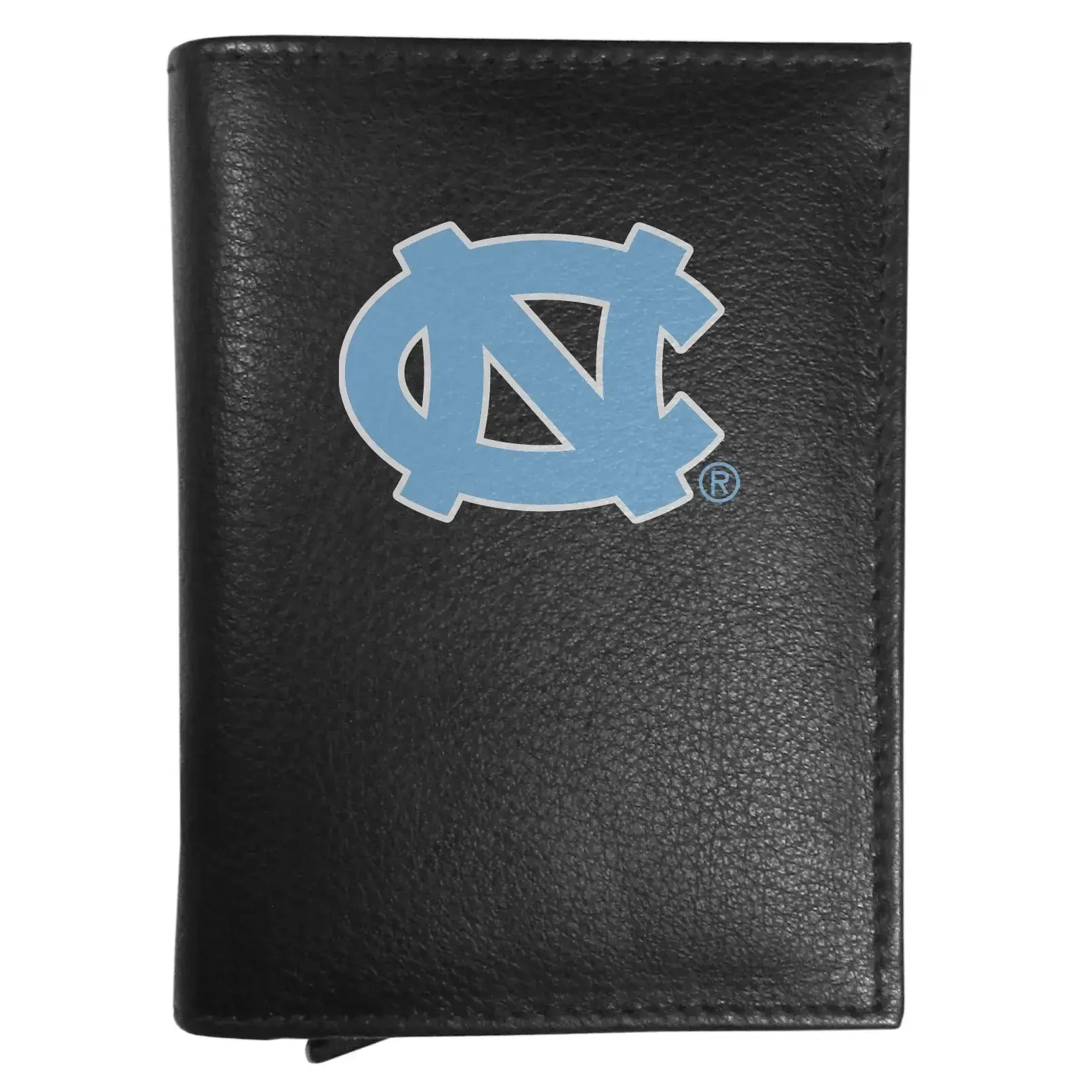 N. Carolina Tar Heels Leather RFID Pop-Up Wallet - N. Carolina Tar Heels - Flyclothing LLC