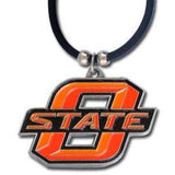 Oklahoma State Cowboys Rubber Cord Necklace - Oklahoma St. Cowboys - Flyclothing LLC