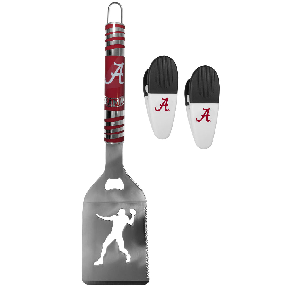 Alabama Crimson Tide Tailgater Spatula w/Chip Clips - Alabama Crimson Tide