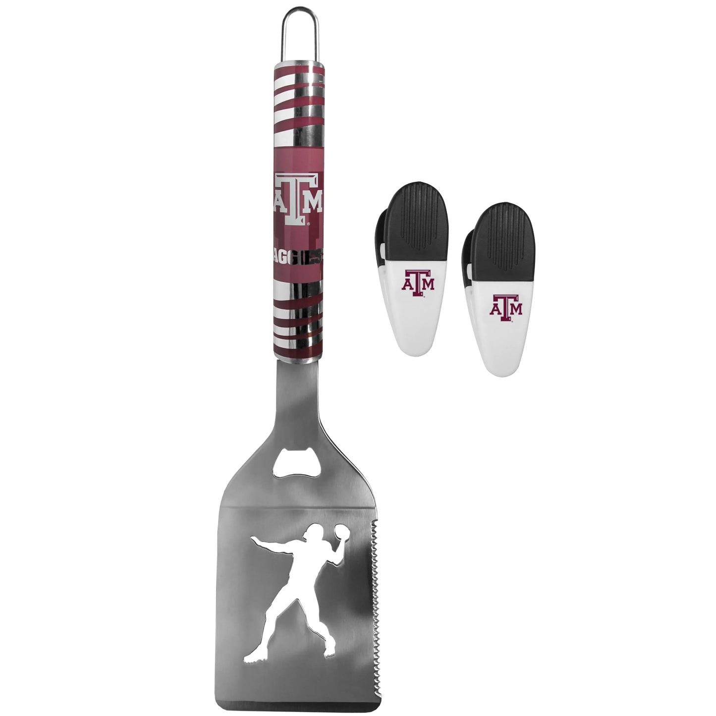 Texas A & M Aggies Tailgater Spatula w/Chip Clips - Texas A&M - Flyclothing LLC